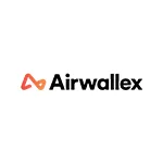 The logo of Airwallex with icons showing its role in payments acceptance and processing, payments infrastructure and platforms, business payments