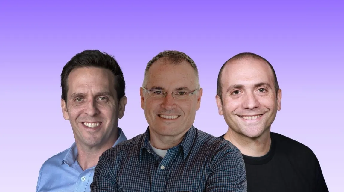 Jeff Brown, Interim CFO, dLocal (left) with Carlos Menendez, COO, dLocal (centre) and Daniel Webber, CEO, FXC Intelligence (right)